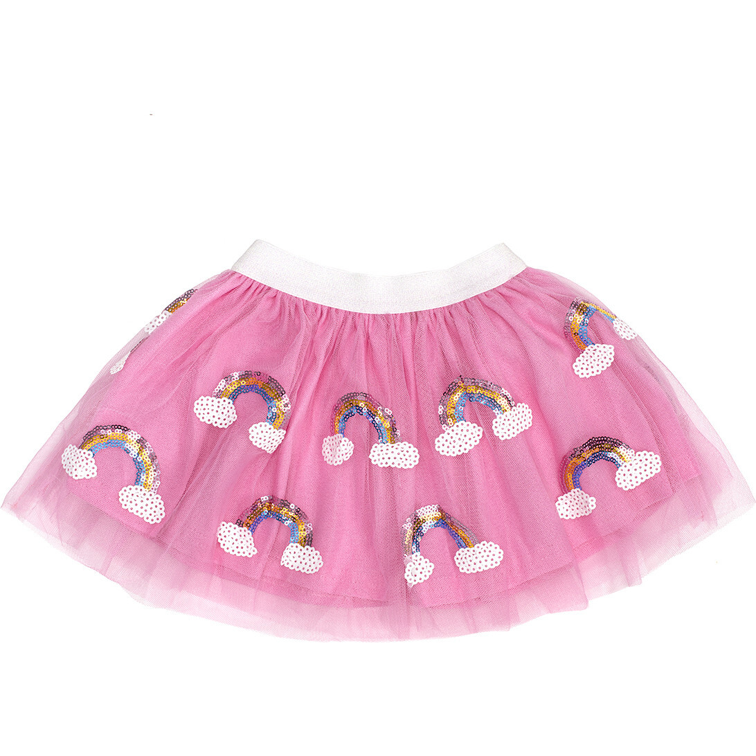 Magical Rainbow Tutu, Pink - Tutus - 1