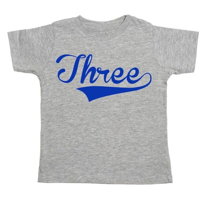 3rd Birthday Boy Shirt, Gray - T-Shirts - 1