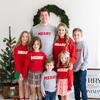 Merry Patch Christmas Adult Sweatshirt, Grey - Sweatshirts - 4