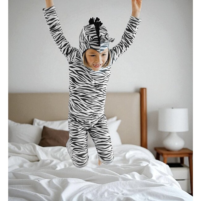 Zebra Pajama Costume - Costumes - 6