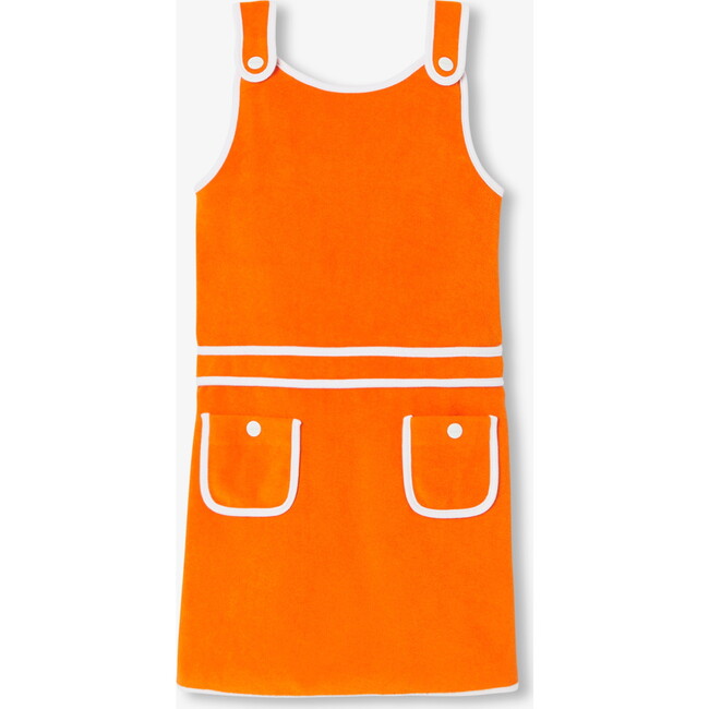 Girl Terry Cloth Dress Melon - Dresses - 1
