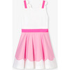 Girl Special Occasion Dress Pink/White - Dresses - 1 - thumbnail