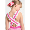 Girl Special Occasion Dress Pink/White - Dresses - 3 - thumbnail