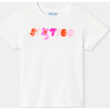 Girl Short Sleeve T-Shirt White - T-Shirts - 1 - thumbnail