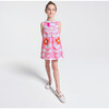 Girl Sleeveless Dress Pink/Multicolour - Dresses - 2 - thumbnail