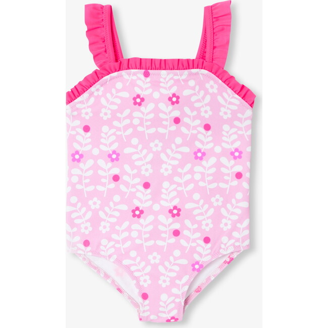 Girl One Piece Swimsuit Pink/Multicolour - One Pieces - 1