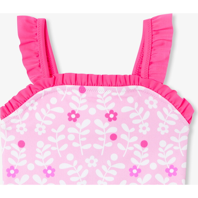 Girl One Piece Swimsuit Pink/Multicolour - One Pieces - 3