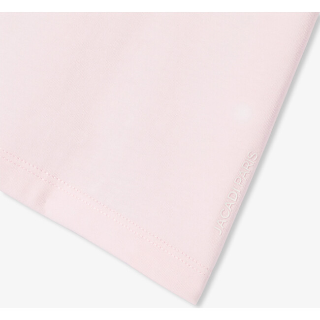 Girl Short Sleeve T-Shirt Powder Pink - T-Shirts - 4