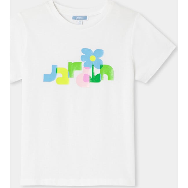 Girl Jersey T-Shirt White - T-Shirts - 1