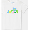 Girl Jersey T-Shirt White - T-Shirts - 1 - thumbnail
