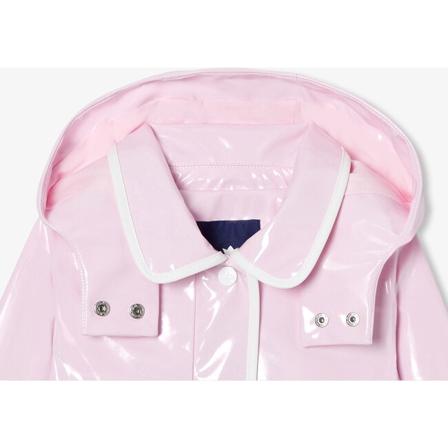 Girl Matte Raincoat  Powder Pink - Raincoats - 3
