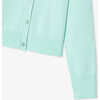 Girl Jersey Cardigan Aqua - Cardigans - 4