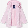 Girl Matte Raincoat  Powder Pink - Raincoats - 5