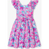 Girl Halter Dress Blue/Multicolour - Dresses - 1 - thumbnail