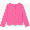 Girl Fleece Cardigan Light Fuchsia - Cardigans - 1 - thumbnail