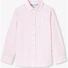 Children's Oxford Shirt White/Pink - Button Downs - 1 - thumbnail