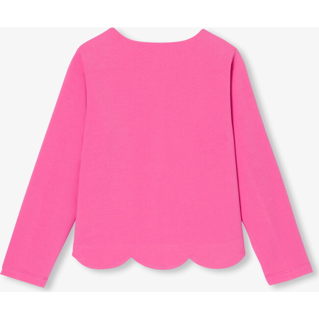 Girl Fleece Cardigan Light Fuchsia - Cardigans - 2