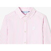 Children's Oxford Shirt White/Pink - Button Downs - 3 - thumbnail
