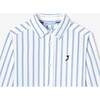 Children's Oxford Shirt White/Blue - Button Downs - 3 - thumbnail