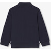Boy's Zipped Cardigan Navy - Cardigans - 2 - thumbnail