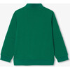 Boy's Zipped Cardigan Dark Green - Cardigans - 2