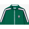 Boy's Zipped Cardigan Dark Green - Cardigans - 3