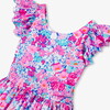 Girl Halter Dress Blue/Multicolour - Dresses - 6 - thumbnail