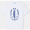 Boy's Jersey T-Shirt White - T-Shirts - 1 - thumbnail