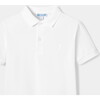 Boy's Polo Shirt White - Polo Shirts - 3 - thumbnail