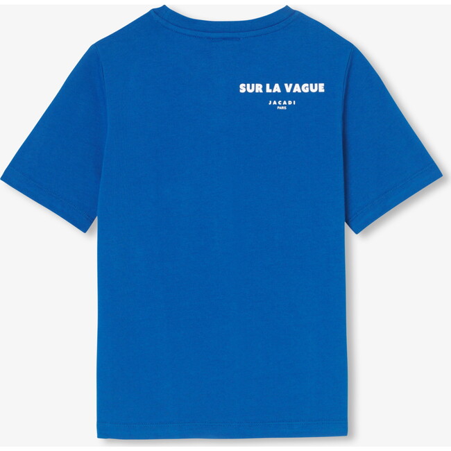 Boy's Jersey T-Shirt Prussian Blue - T-Shirts - 2