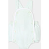 Baby Linen Romper Light Almond Green - Rompers - 1 - thumbnail