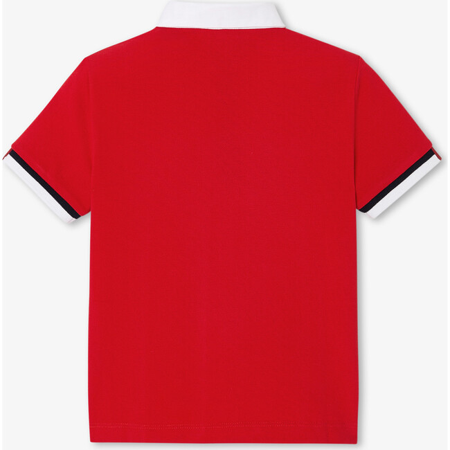 Boy's Polo Shirt Bright Red - Polo Shirts - 2