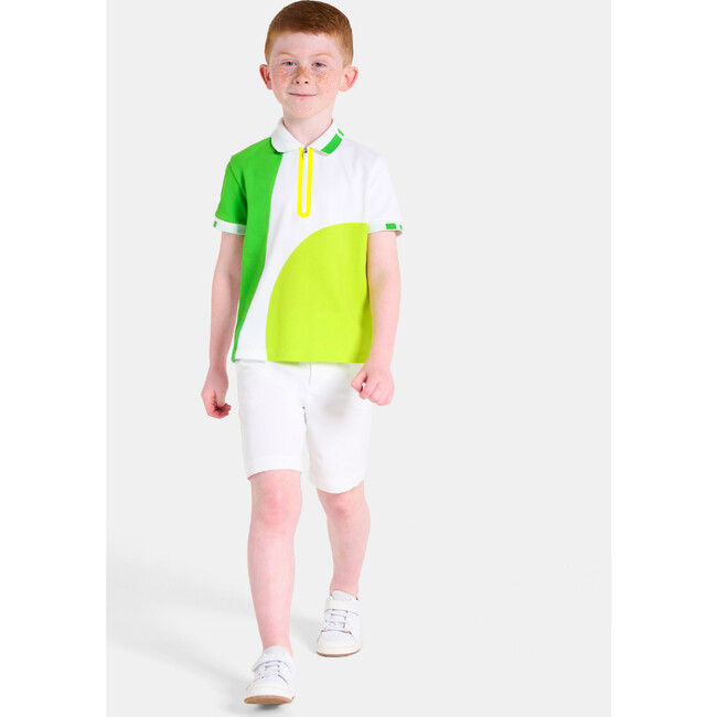 Boy's Slack Shorts White - Shorts - 5
