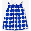 Baby Girl Sleeveless Dress White/Blue - Dresses - 2 - thumbnail