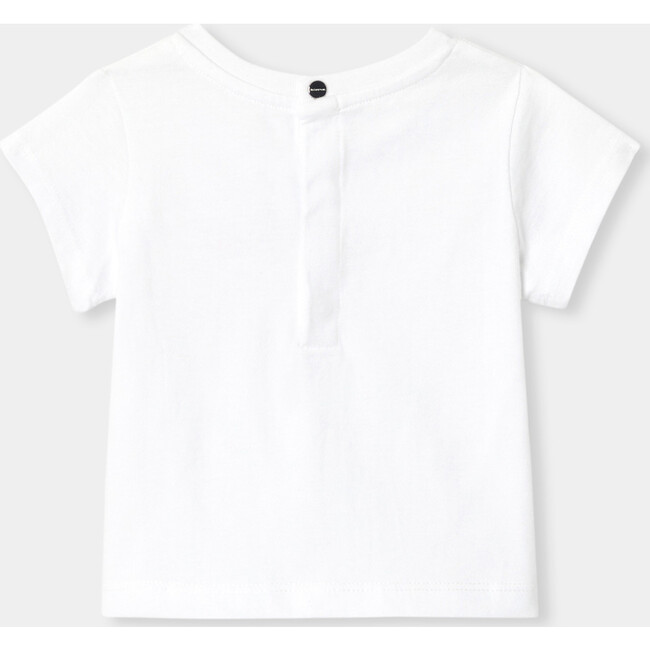Baby Girl Short Sleeve T-Shirt White - T-Shirts - 2