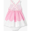 Baby Girl Special Occasion Dress White/Pink - Dresses - 4 - thumbnail