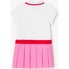 Baby Girl Polo Dress White/Pink - Dresses - 2 - thumbnail