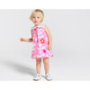 Baby Girl Dress With Plant Motif Pink/Multicolour - Dresses - 2 - thumbnail
