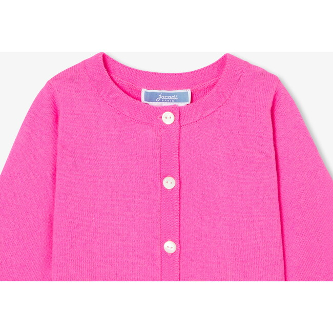 Baby Girl Jersey Cardigan - Cardigans - 3