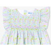 Baby Girl Dress In Liberty Fabric Multicolour - Dresses - 4 - thumbnail