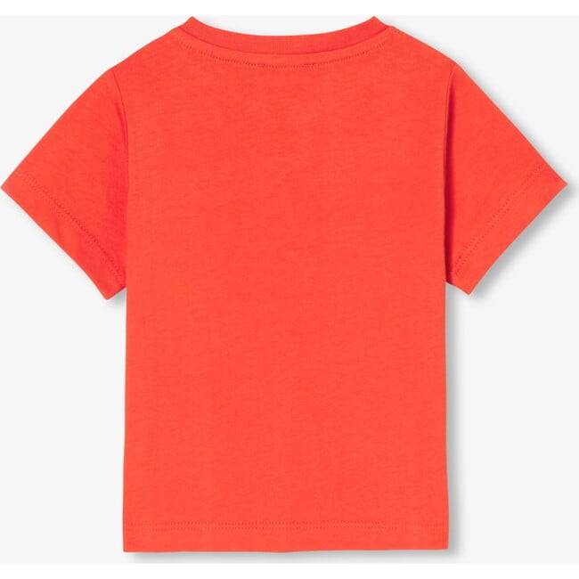 Baby Boy Short Sleeve T-Shirt Dark Orange - T-Shirts - 2