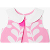 Baby Girl Dress With Plant Motif Pink/Multicolour - Dresses - 6 - thumbnail