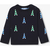 Baby Boy Cotton Sweater Navy - Sweaters - 1 - thumbnail