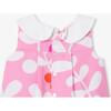 Baby Girl Dress With Plant Motif Pink/Multicolour - Dresses - 7 - thumbnail