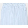 Baby Boy Seersucker Trousers White/Blue - Pants - 3 - thumbnail