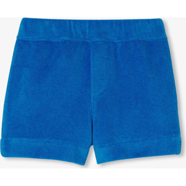 Baby Boy French Terry Shorts Set Prussian Blue - Mixed Apparel Set - 4