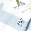 Baby Boy Long/Sleeve Polo Shirt White/Green - Polo Shirts - 4