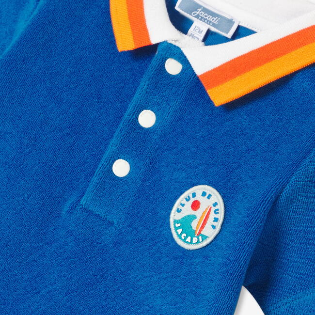 Baby Boy French Terry Shorts Set Prussian Blue - Mixed Apparel Set - 5