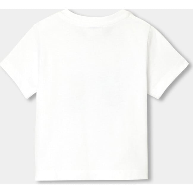 Baby Boy Short Sleeve T-Shirt White - T-Shirts - 3
