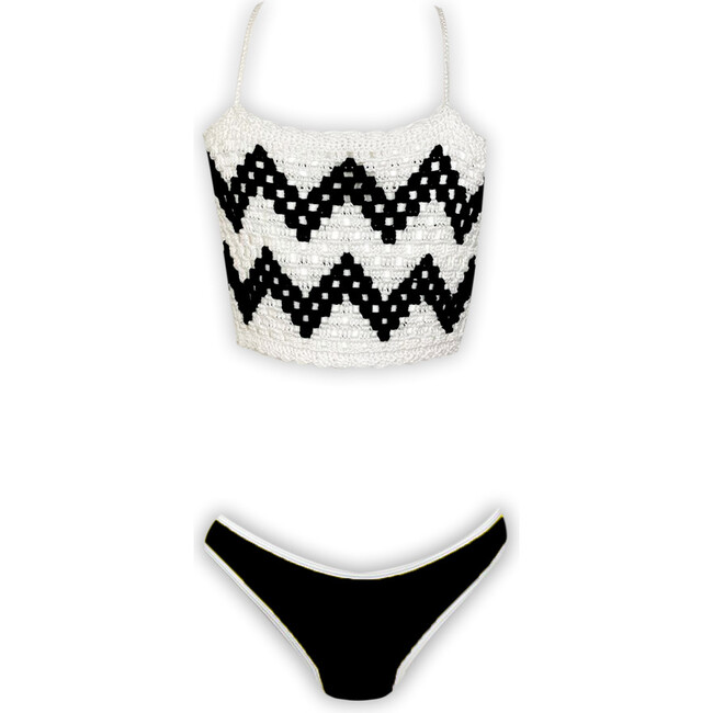 Paru Hand-Crochet Bikini, Multicolors